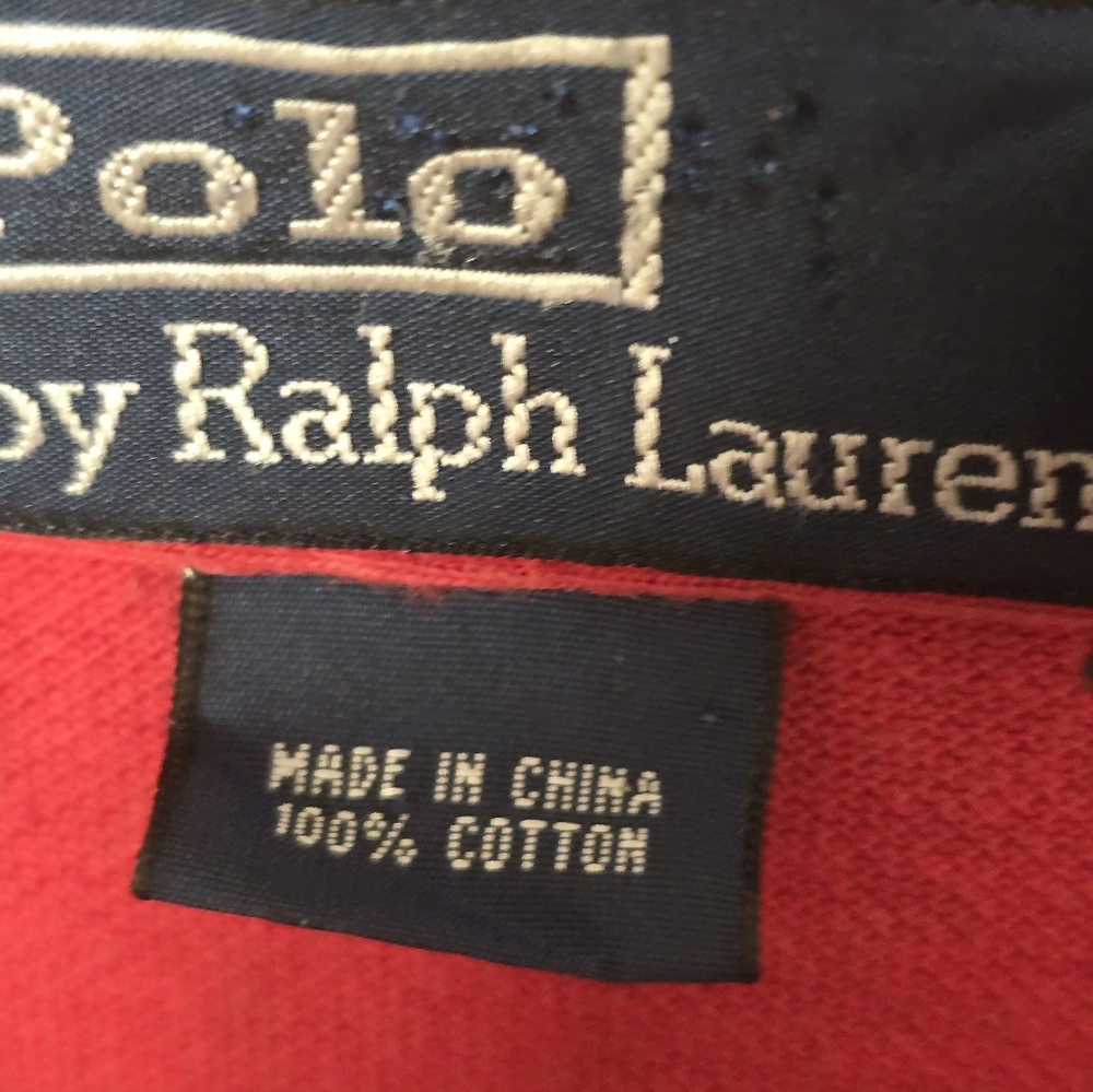 Polo by Ralph Lauren Men's Classic Red Polo Shirt - Picture 4 of 5